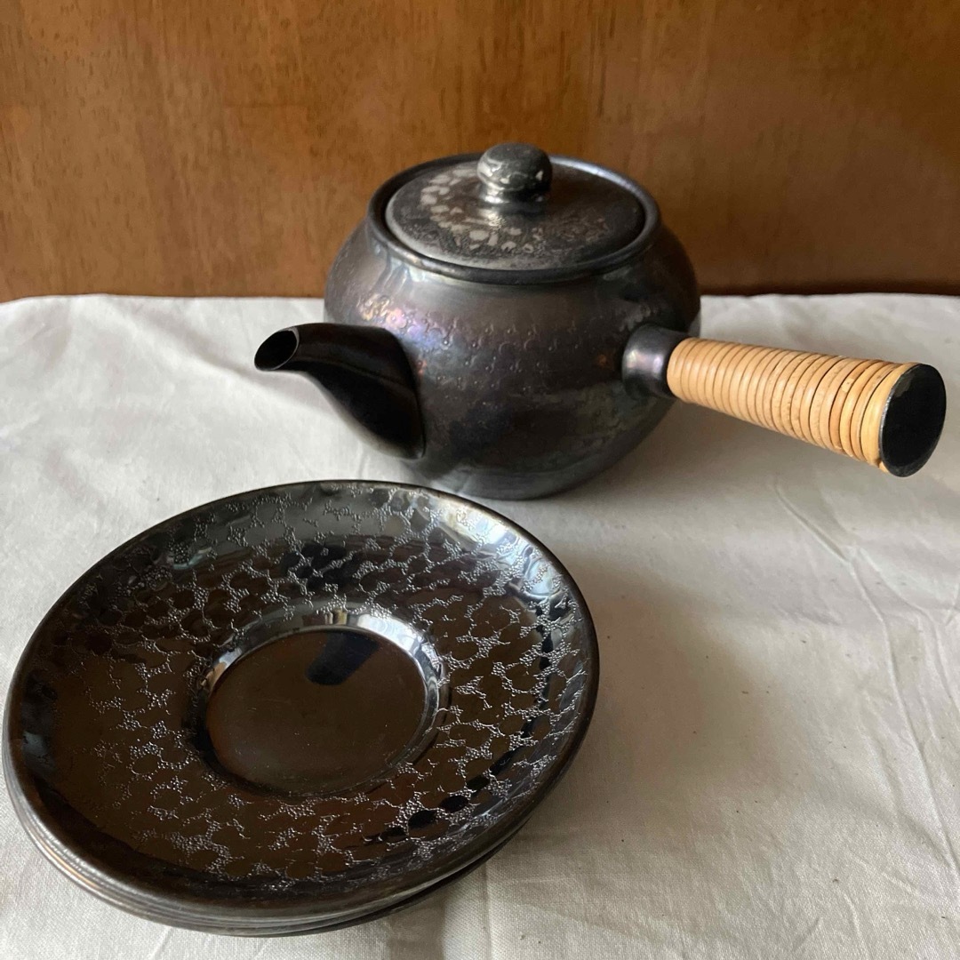 いぶし銀 黄銅 銀川堂 急須の通販 by m ※5/23より対応困難となります