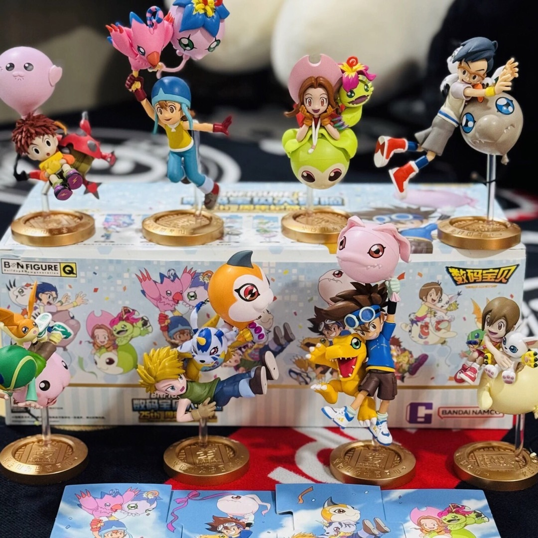 デジモンアドベンチャー 中国限定 25周年記念 フィギュア コンプリート