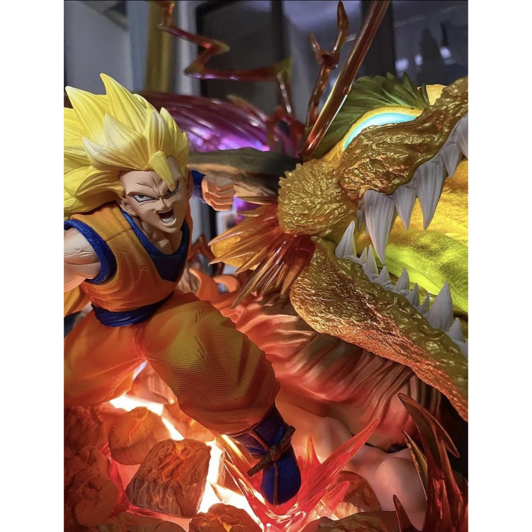 ドラゴンボール 孫悟空 龍拳 フィギュア PVC製品 ガレージキットの通販