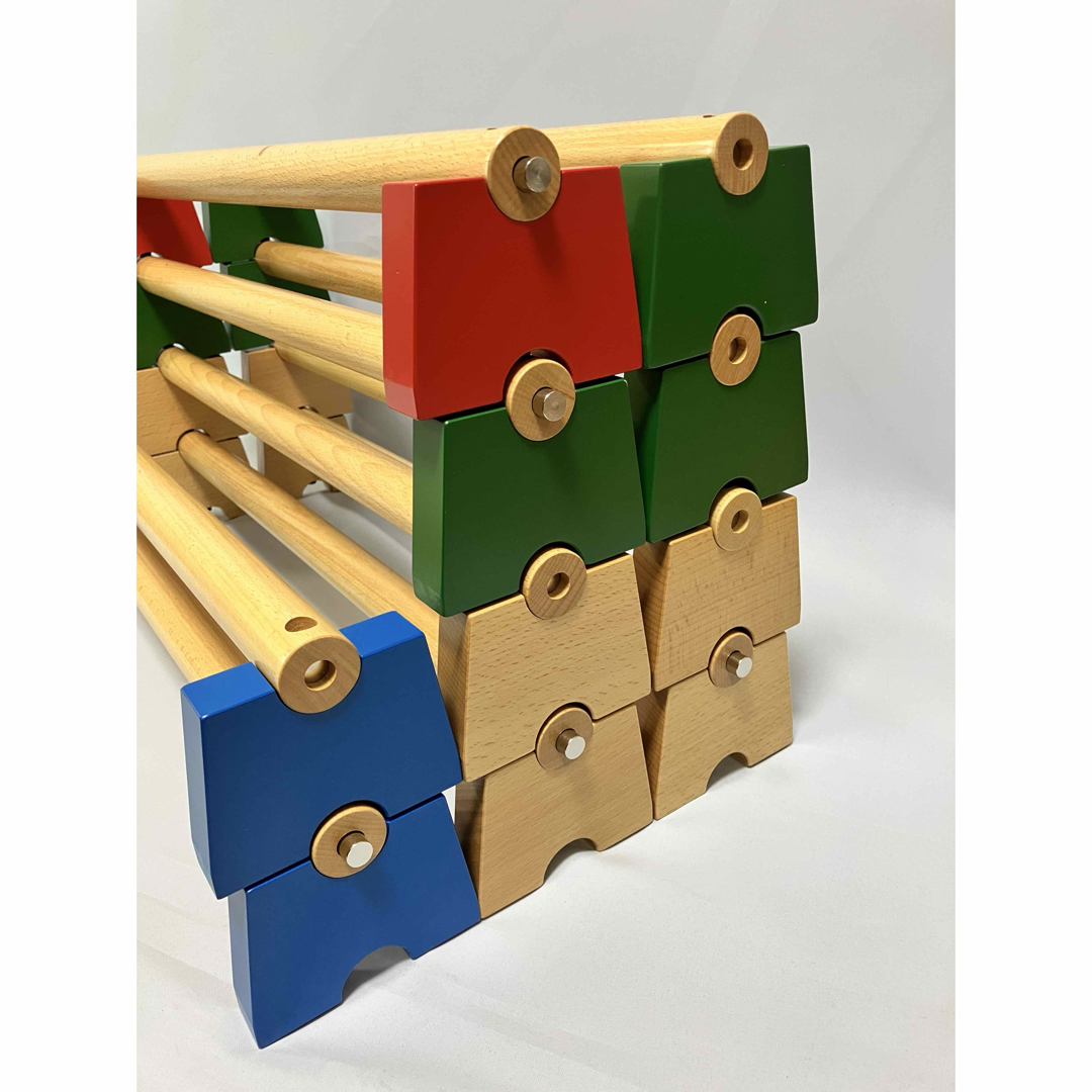 ≪美品≫カラー運動棒(10本組) マスセット株式会社 71355 カラー運動棒