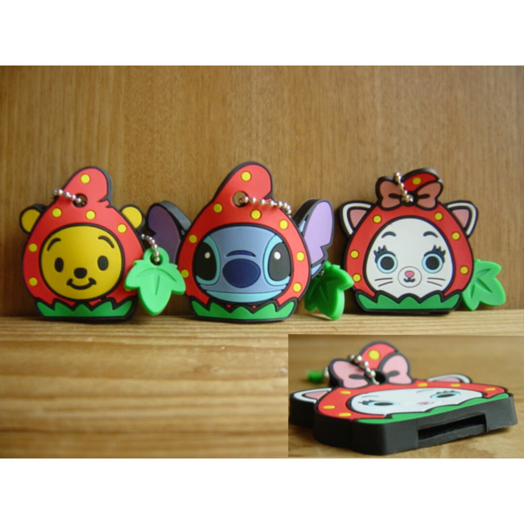 ♯Fta17Ctディズニーキャラいちごキーカバー全6種の通販 by ヒロセ's