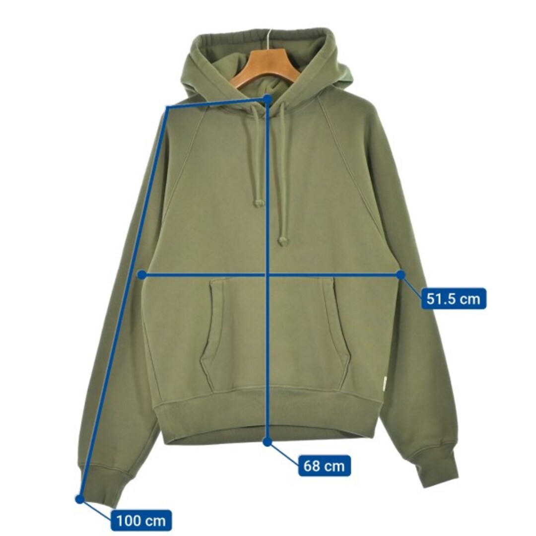 STUSSY - STUSSY ステューシー パーカー M カーキ 【古着】【中古