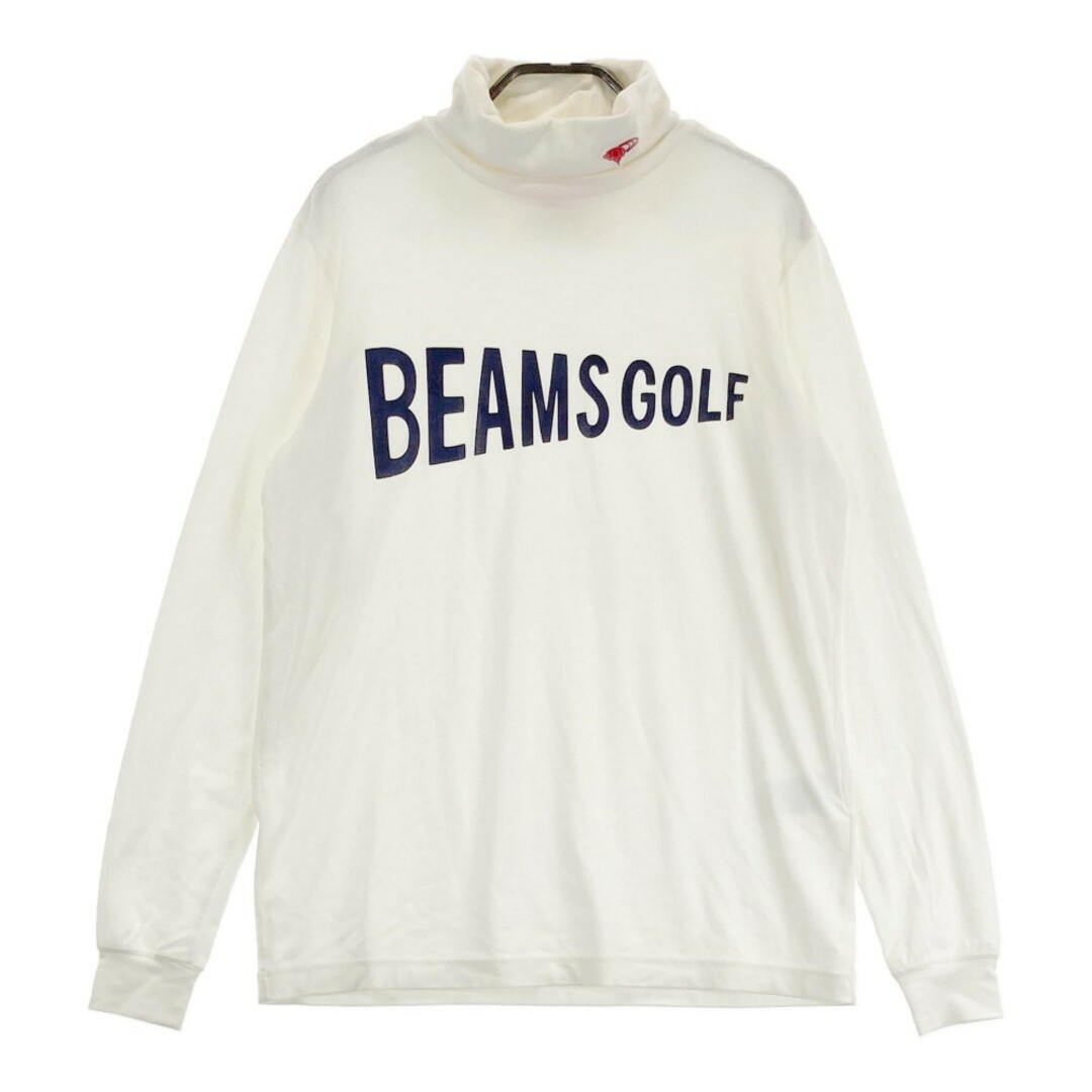 サイズ：M BEAMS GOLF ビームスゴルフ タートルネック 長袖Tシャツ