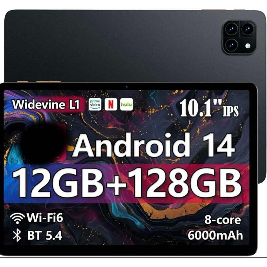 Androidタブレット 10.1インチ 12GB RAM 128GBの通販 by めっちゃん's