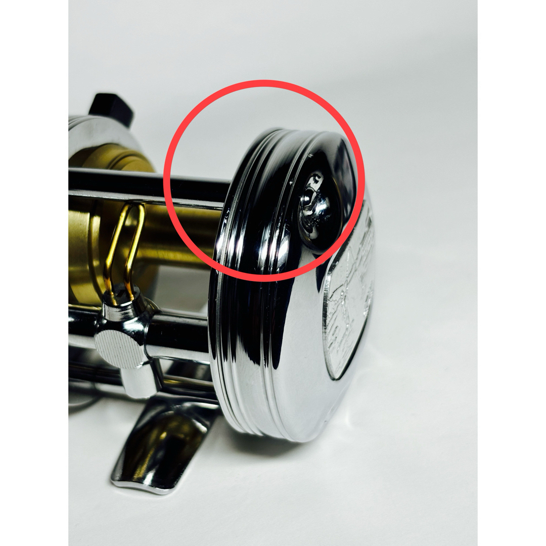 AbuGarcia - Abu 3500CA &ハンドメイドハンドル、オフセットグリップ