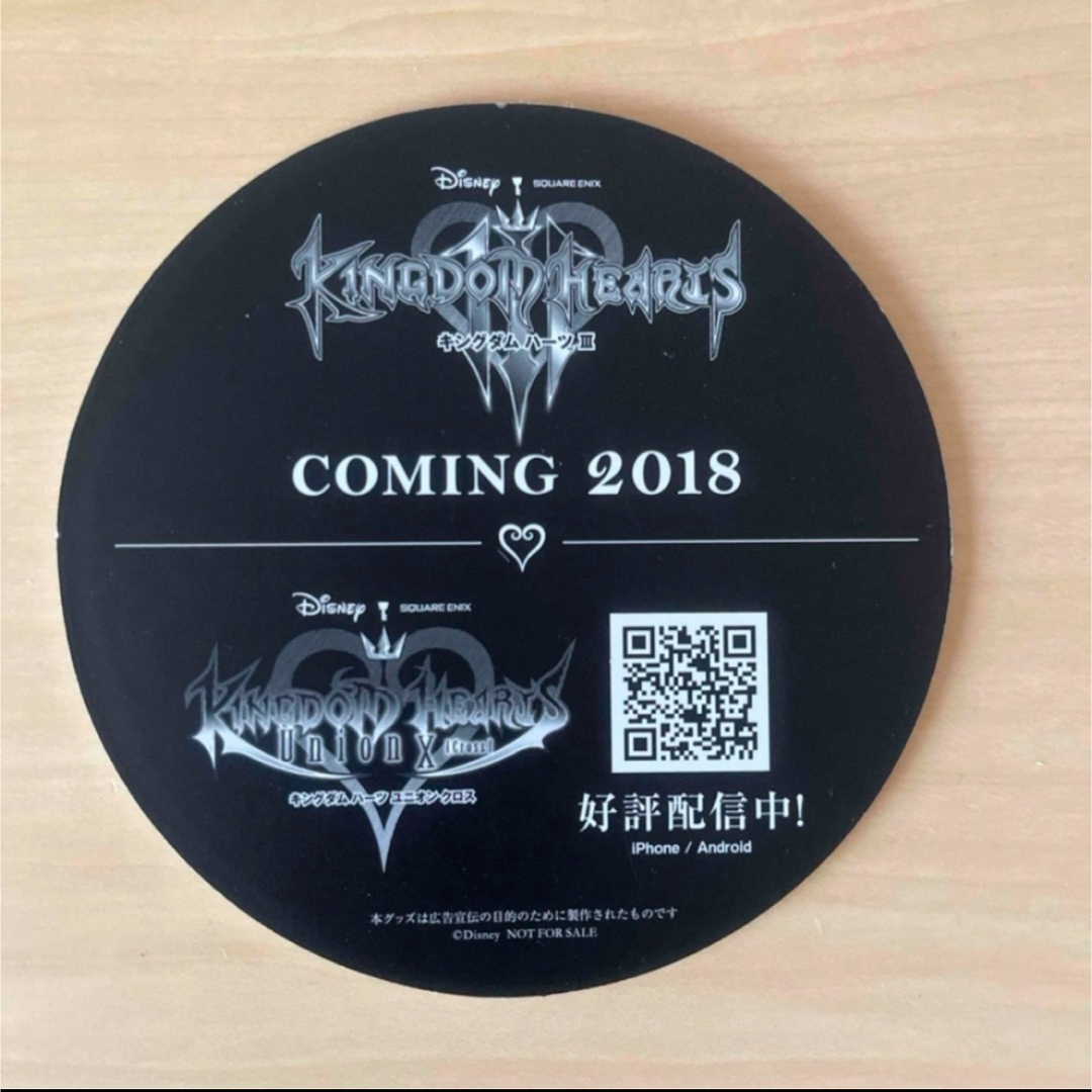 SQUARE ENIX - キングダムハーツ15周年コースター スクエニカフェ大阪4