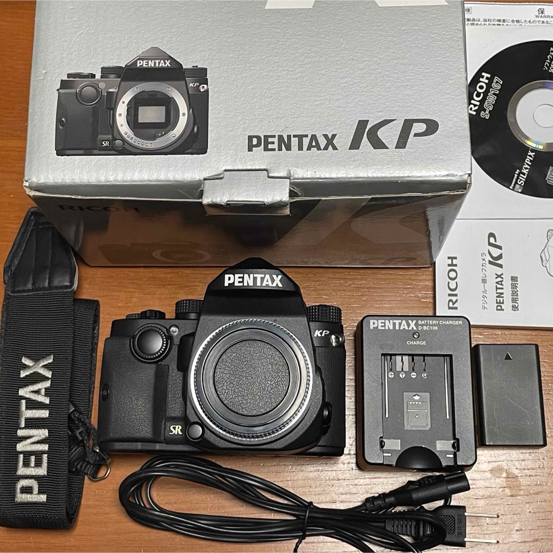 PENTAX - ペンタックス PENTAX KP ボディキット BLACK 実用中古 の通販
