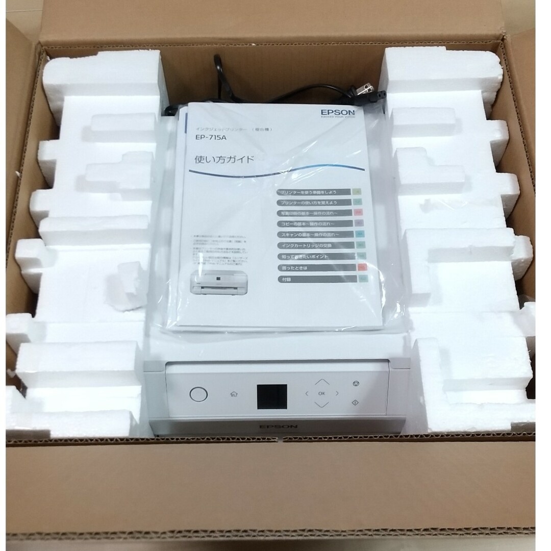 ジャンク品 エプソンプリンター EP-715A カラリオの通販 by fnoopy