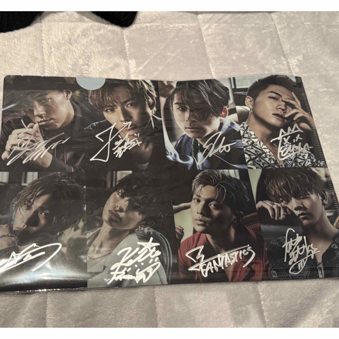 FANTASTICS メンバー全員 直筆サイン クリアファイル FANTASTICS