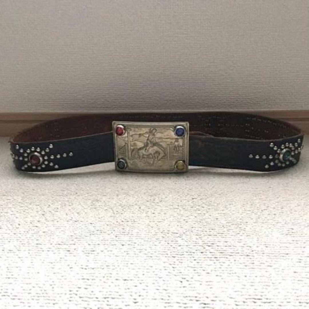 1950年代 ビンテージ スタッズベルト ハーレー BUCO WW2 ドイツの通販