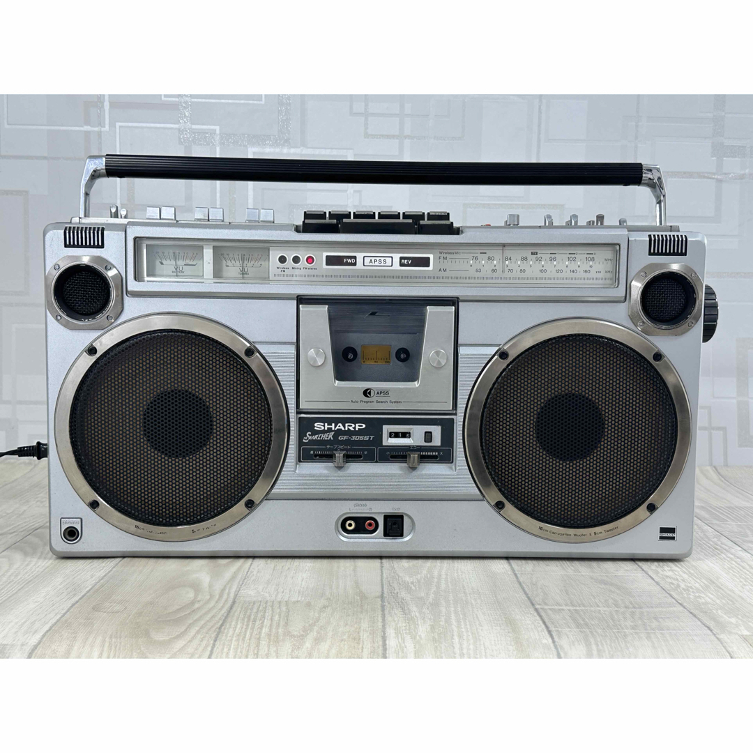 SHARP - 【動作品】希少 Sharp シャープラジカセGF-305ST レトロ