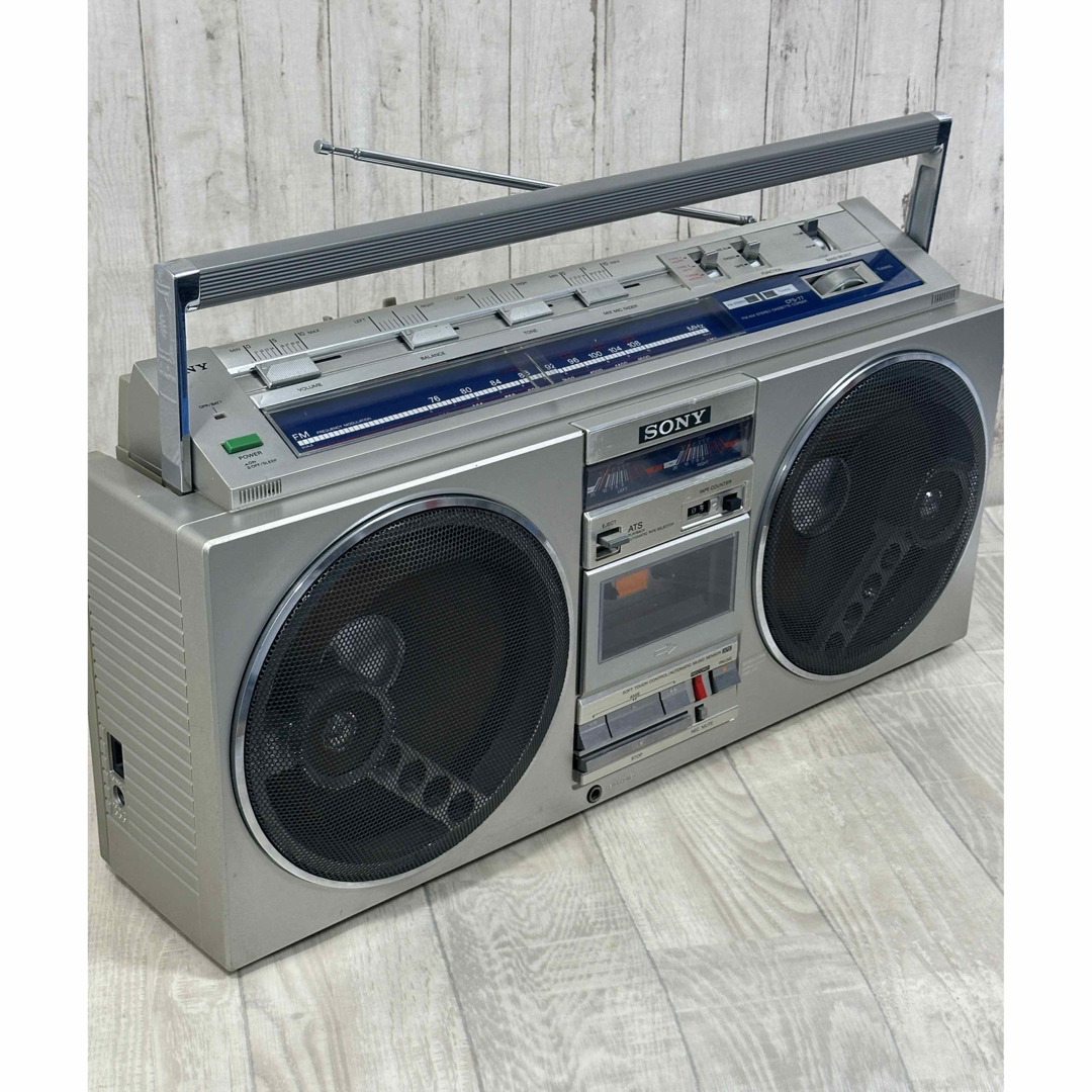 SONY - 【希少・動作品】SONY CFS-77 ラジカセ 名機 ビンテージ ラジオ