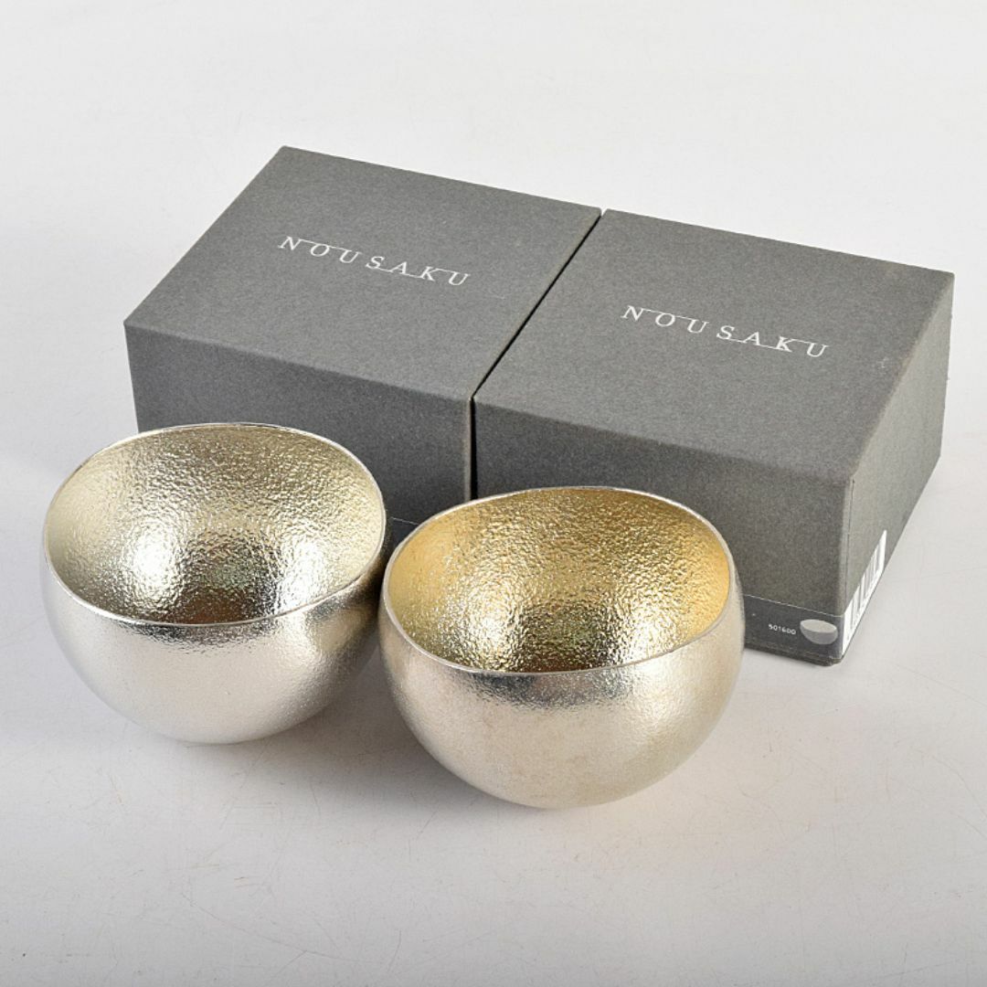 AAA安藤七宝店純銀刻印 桜釉 葡萄文瓶 唐木台・木箱付 H R8810B AAA