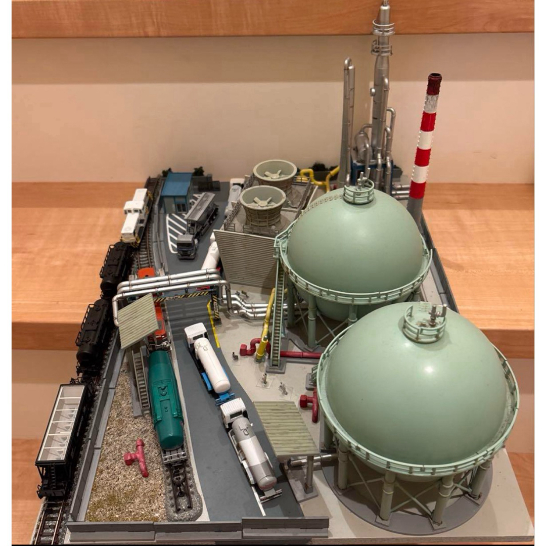 Tommy Tech - 鉄道模型 Nゲージ ジオコレ コンビナート工場 ジオラマの