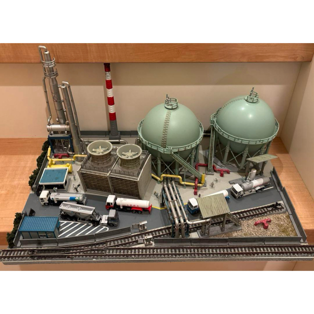 Tommy Tech - 鉄道模型 Nゲージ ジオコレ コンビナート工場 ジオラマの