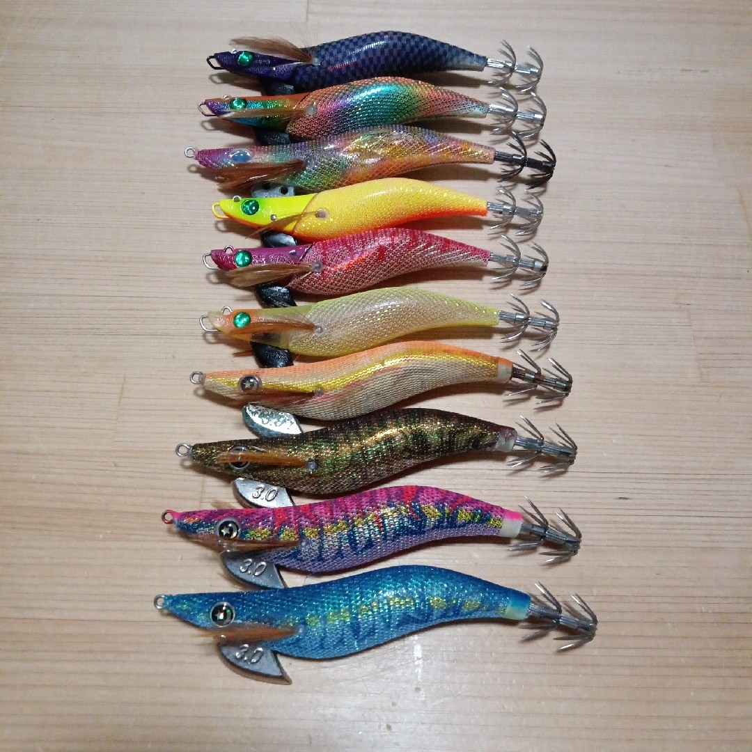 7本セット 200g メタルジグ クイックゼロワン タイプ グロー 夜光