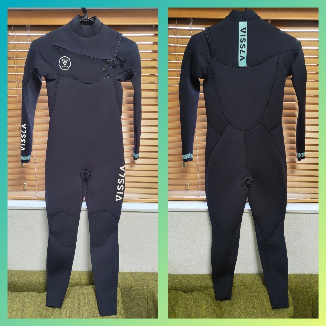 VISSLA キッズジュニア ウエットスーツ フルスーツ 起毛3mm2mm