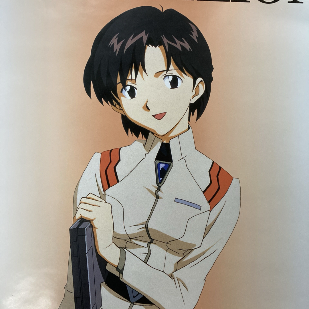 新品・B2ポスター】伊吹マヤ 新世紀エヴァンゲリオン 1997年 SEGAの