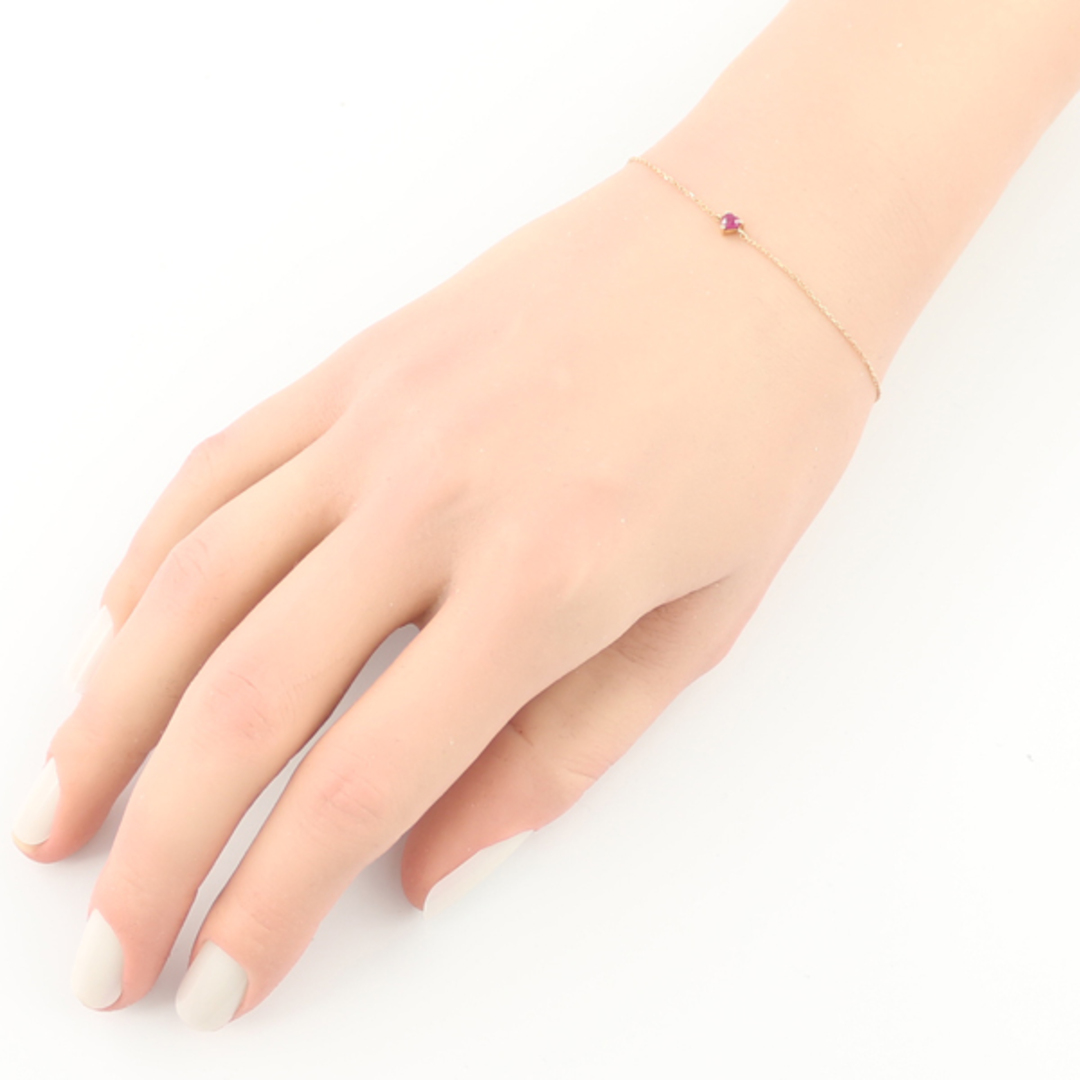ete - エテ ブレスレット ルビー ハート K10PG の通販 by GREEBER