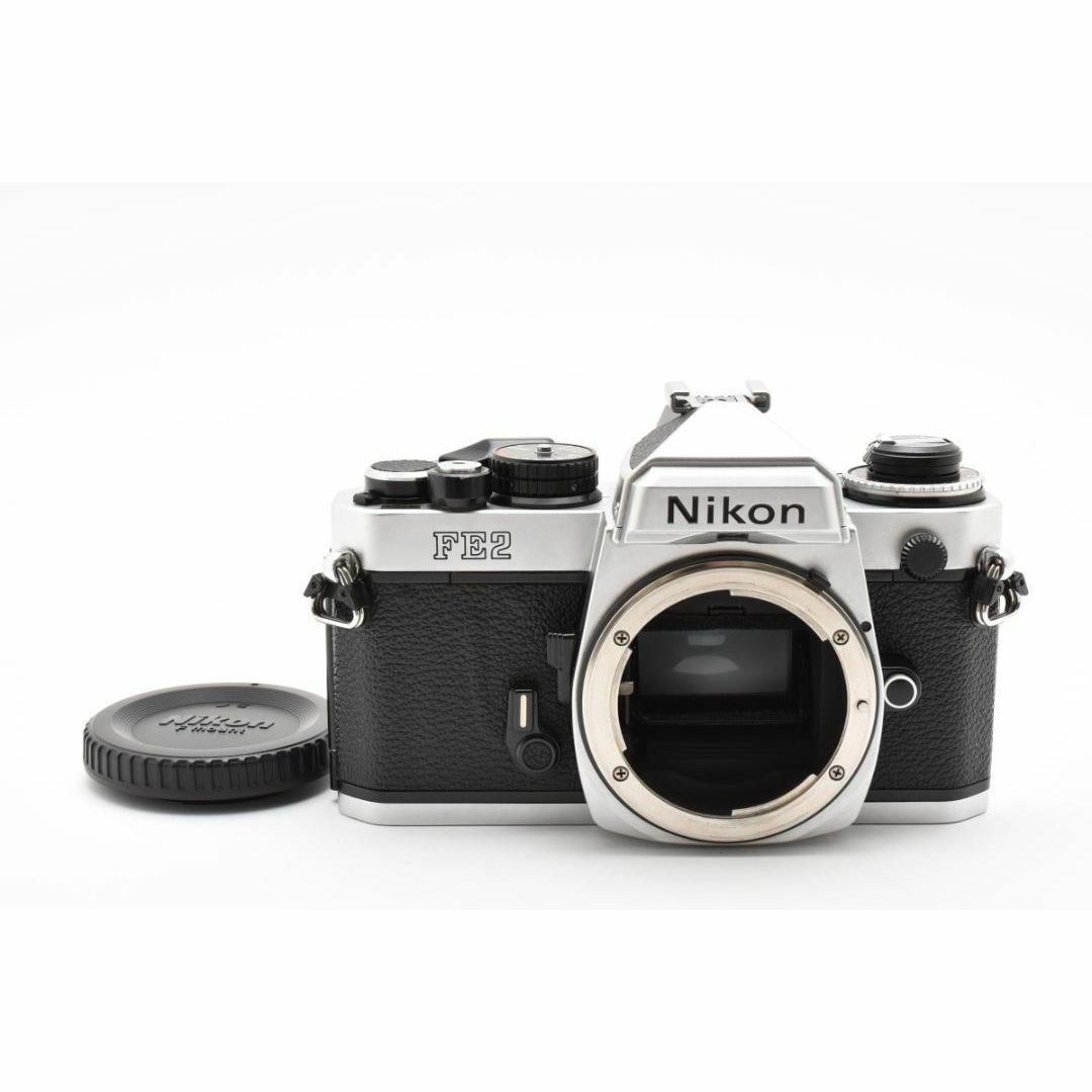 Nikon - 超美品 NIKON ニコン FE2 シルバー モルト新品交換済 M467の