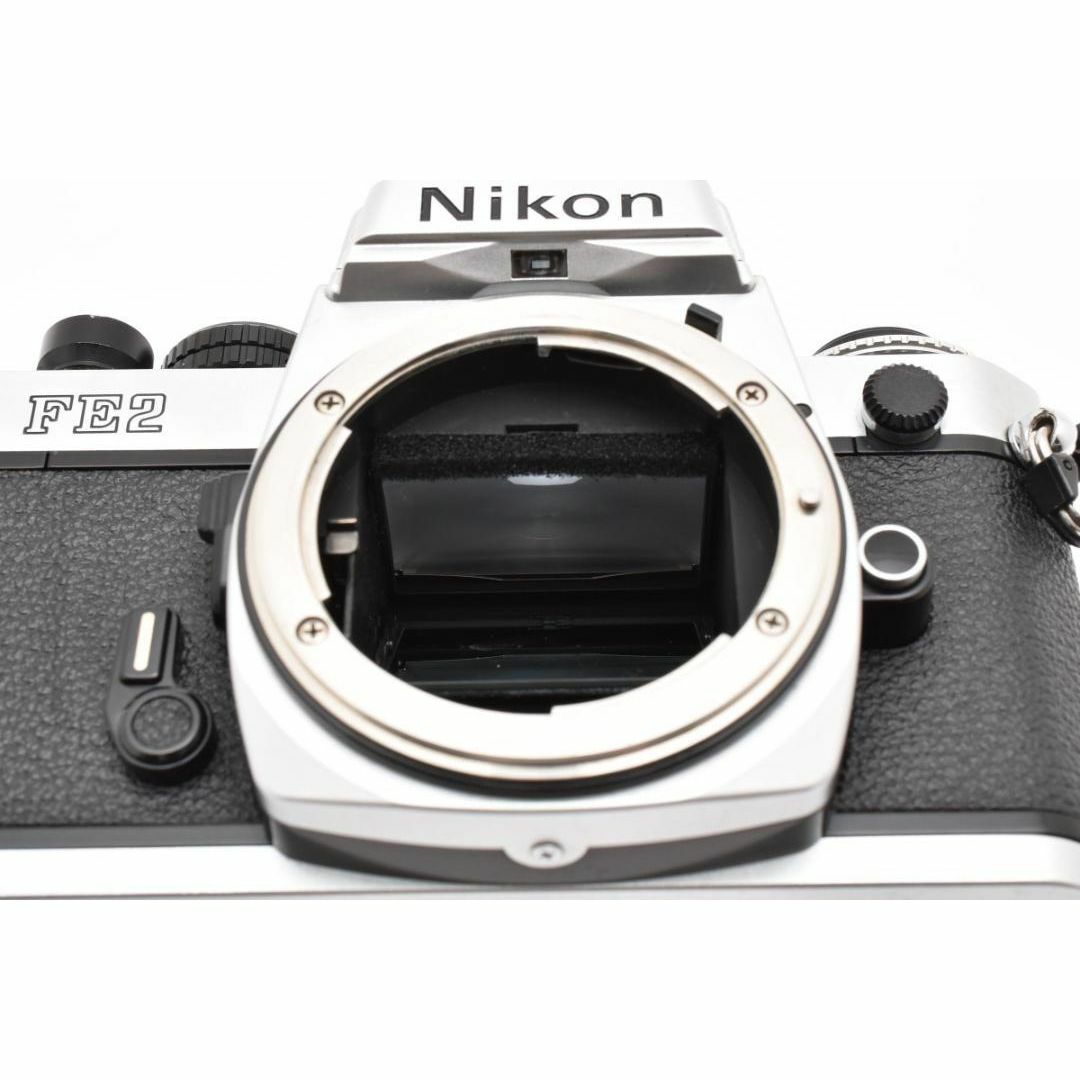 Nikon - 超美品 NIKON ニコン FE2 シルバー モルト新品交換済 M467の
