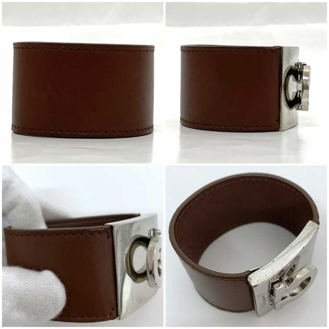 FERRAGAMO - サルヴァトーレ フェラガモ バングル ブラウン ガンチーニ