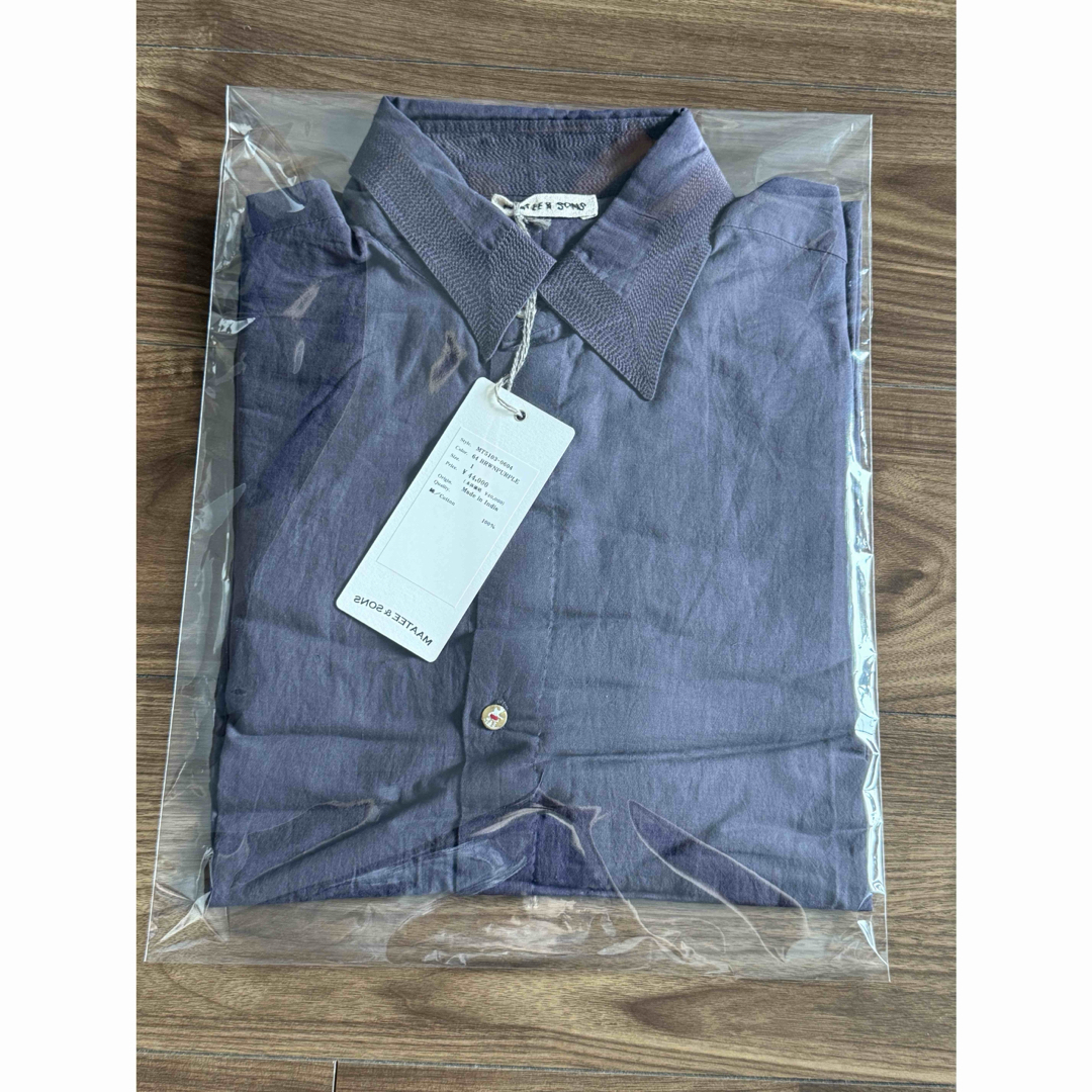 25SS MAATEE&SONS GUPTA SHIRT シャツ サイズ1の通販 by 和也's shop