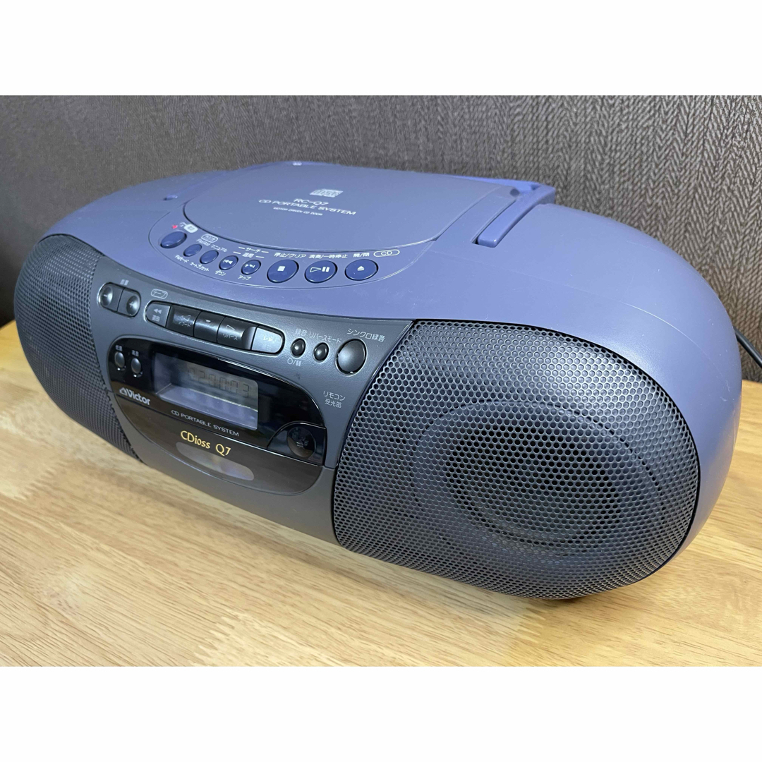 Victor - 【昭和レトロ】【現状品】Victor CDラジカセ RC-Q7の通販 by