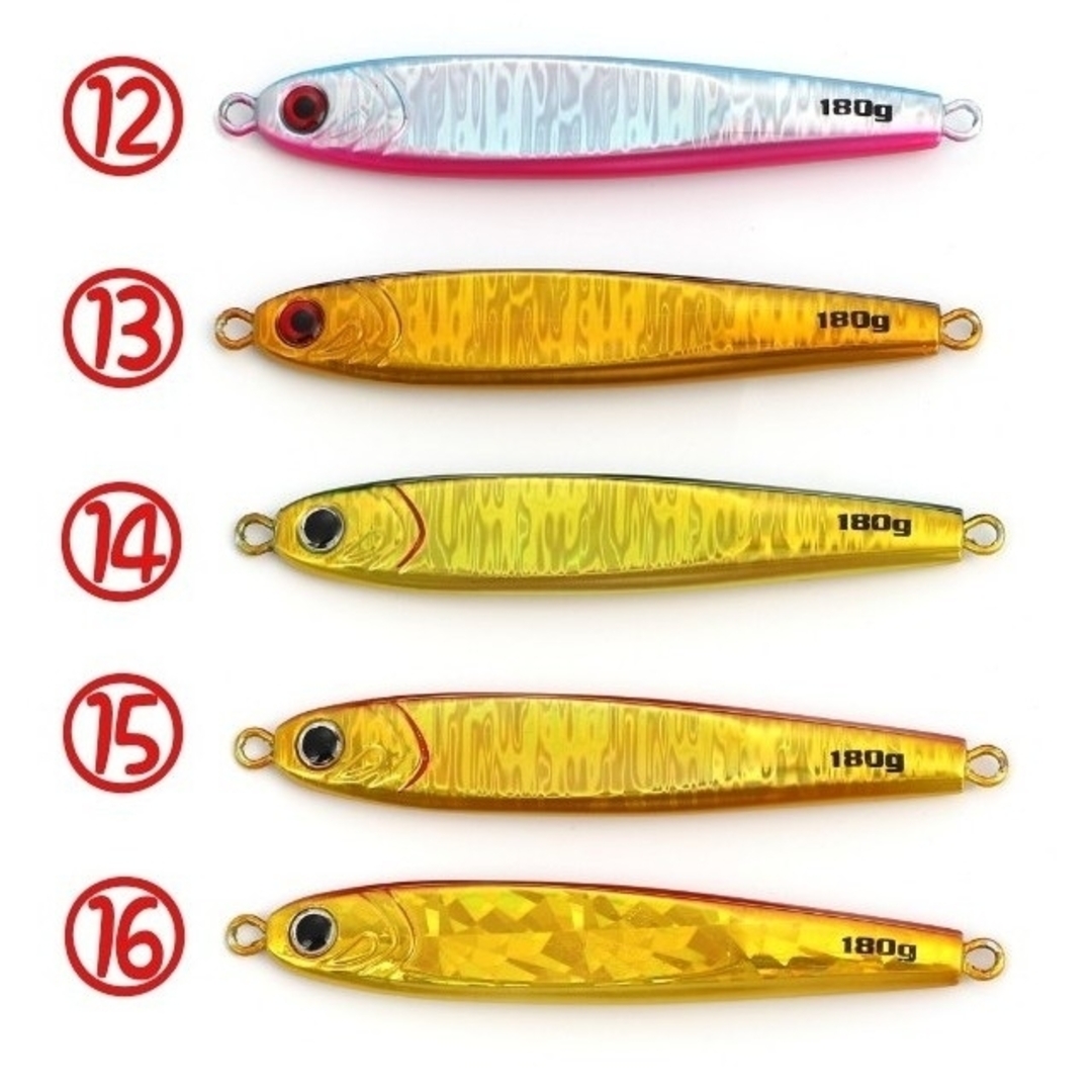 180g 選べる 4本 セット メタルジグ TGベイト タイプ