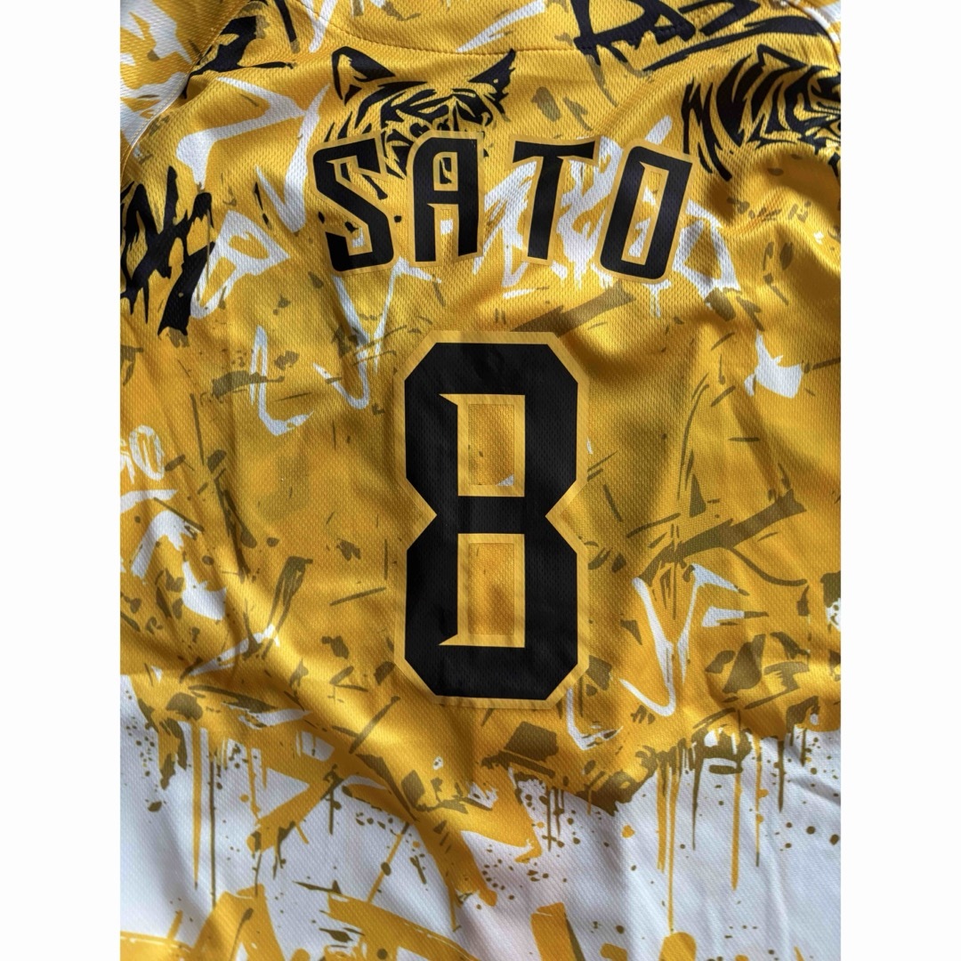 阪神タイガース 佐藤輝明 ウル虎の夏2024 レプリカユニフォーム O