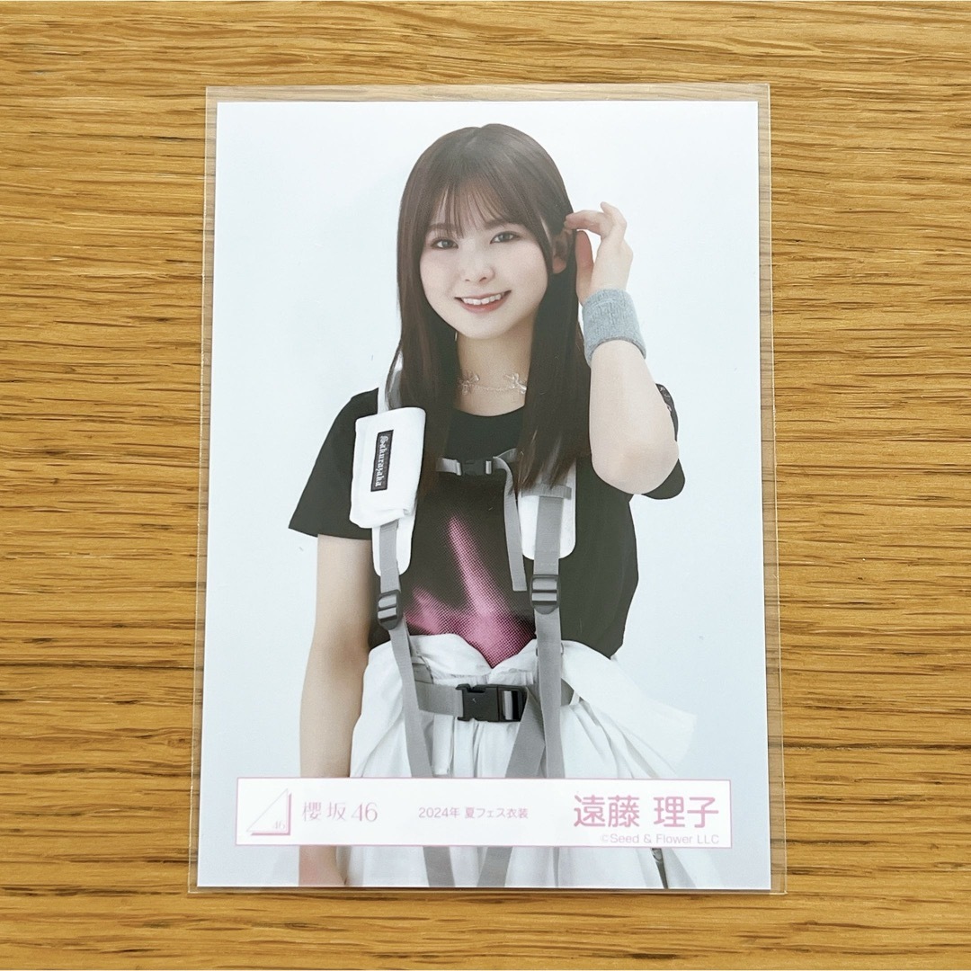 櫻坂46 遠藤理子 生写真 夏の近道MV 直筆 櫻坂 櫻坂