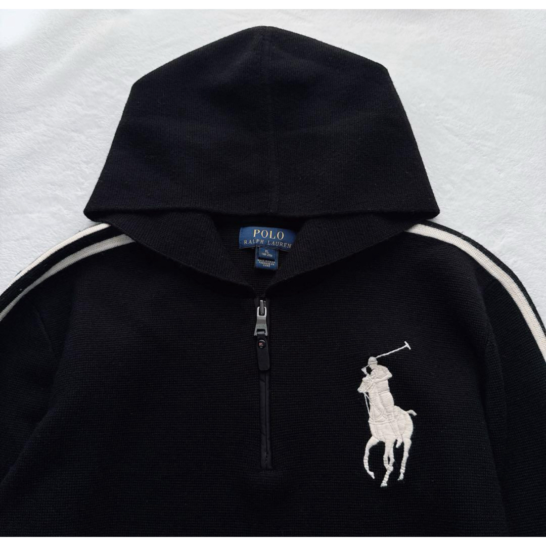 POLO RALPH LAUREN - 希少 美品 ラルフローレン ニット ハーフジップ