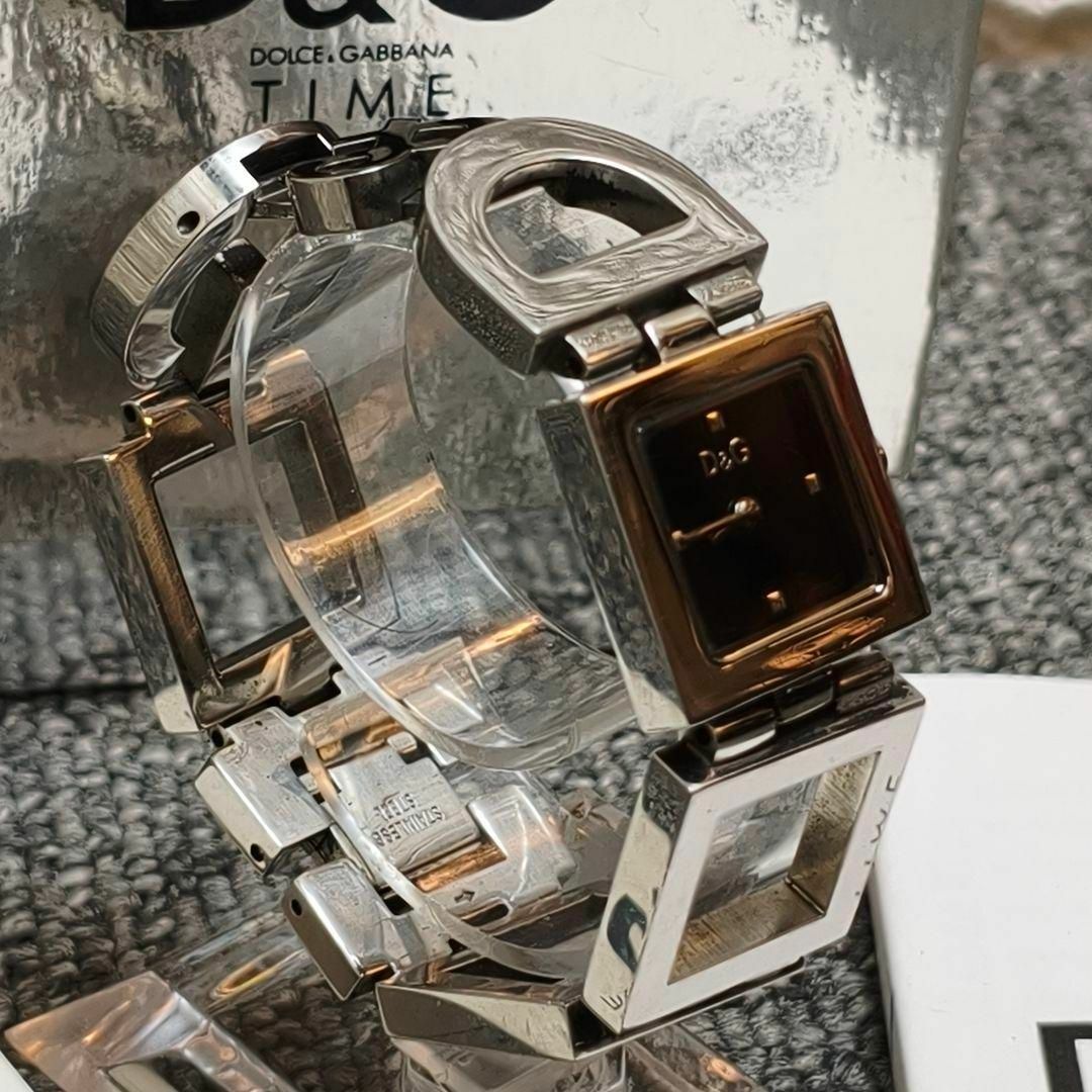 DOLCE&GABBANA - ♥️ 動作品 D&G スクエアフェイス 腕時計の通販 by