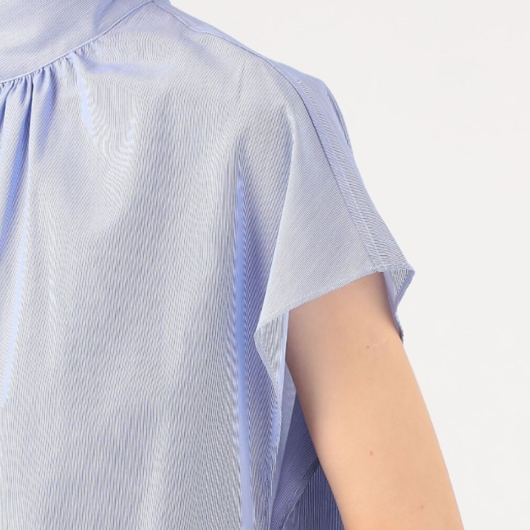 TOMORROWLAND - トゥモローランド スタンドカラーチュニックブラウスの