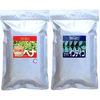 新発売！2024年産石臼挽きヘナ500gと2024年産インディゴ500g各1