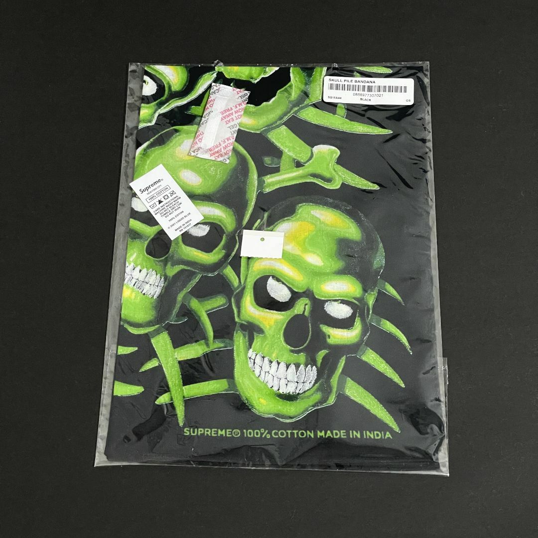 Supreme - Supreme Skull Pile Bandana Green バンダナの通販 by K
