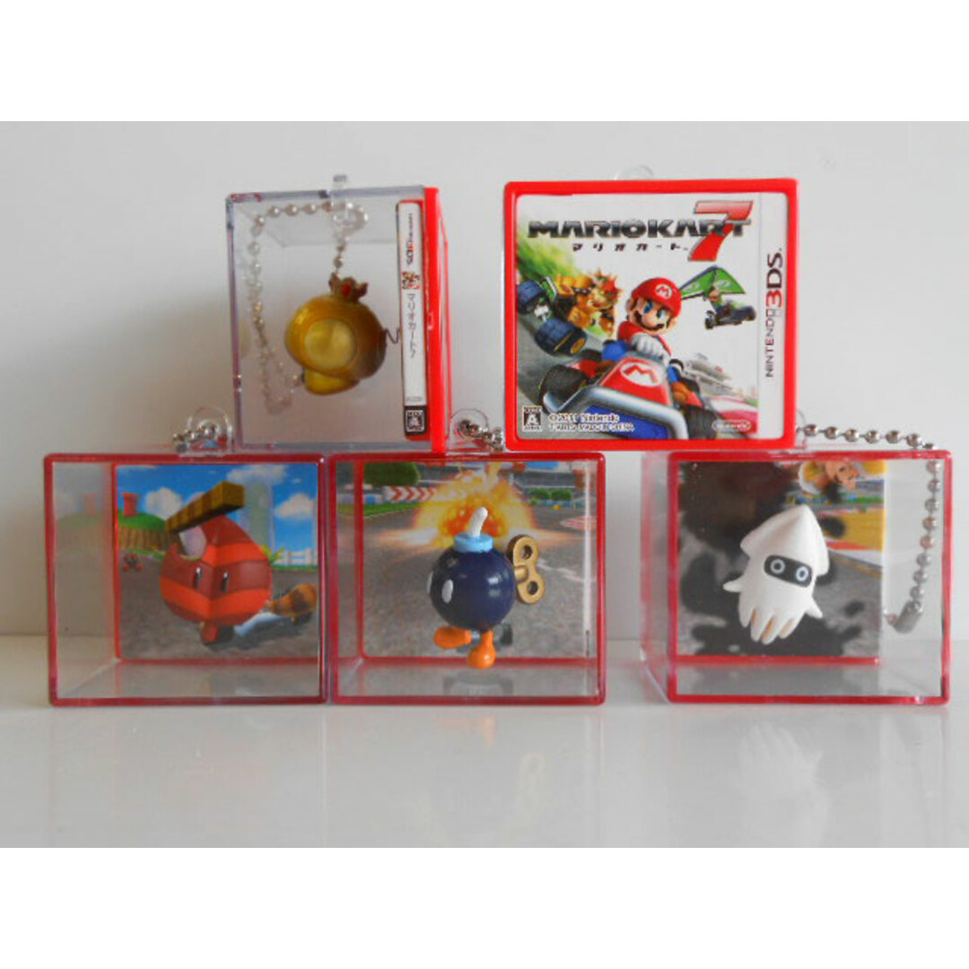 ♯Iwv11EZマリオカート7 3Dゲーム画面立体マスコット全6種の通販 by