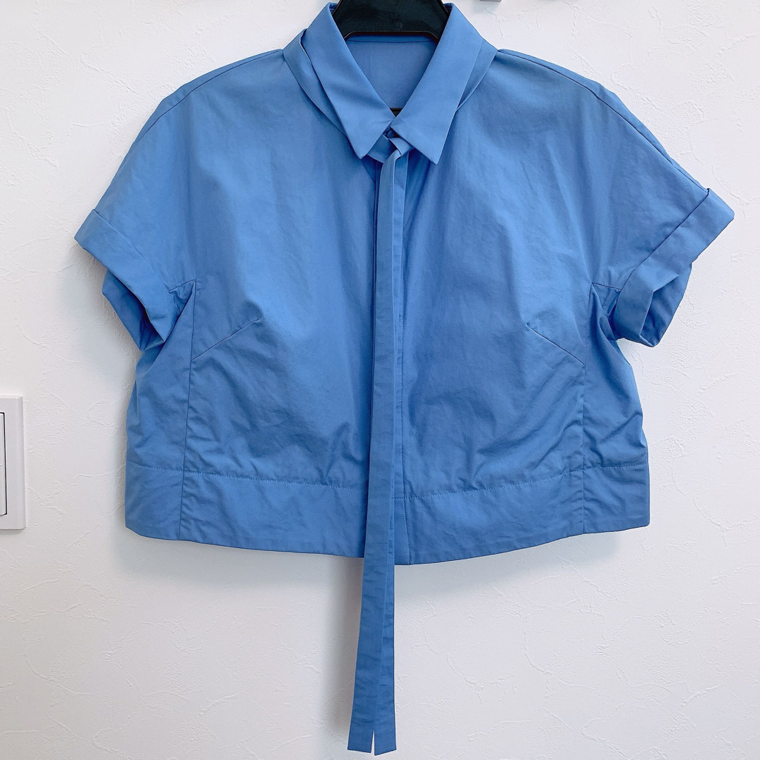 トップス She Tokyo Brook 0 sax blue She Tokyo Brook 0 sax blue