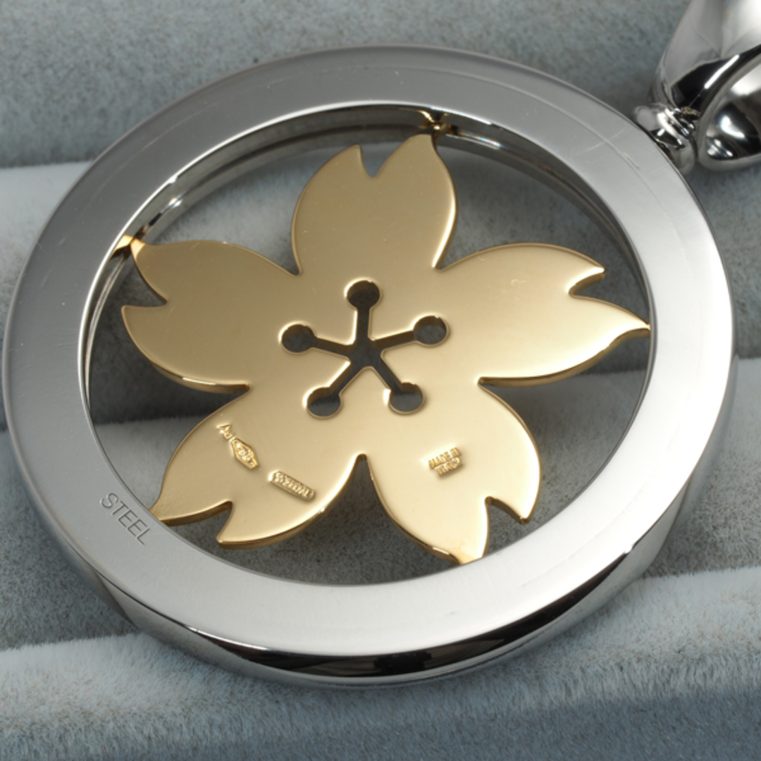 BVLGARI - ブルガリ ペンダントトップ トンドサクラ フラワー K18YG/SS