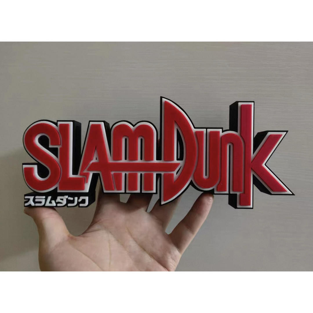 SLAM DUNK スラムダンク 特大 ロゴフィギュアの通販 by 虾米☆模玩SHOP