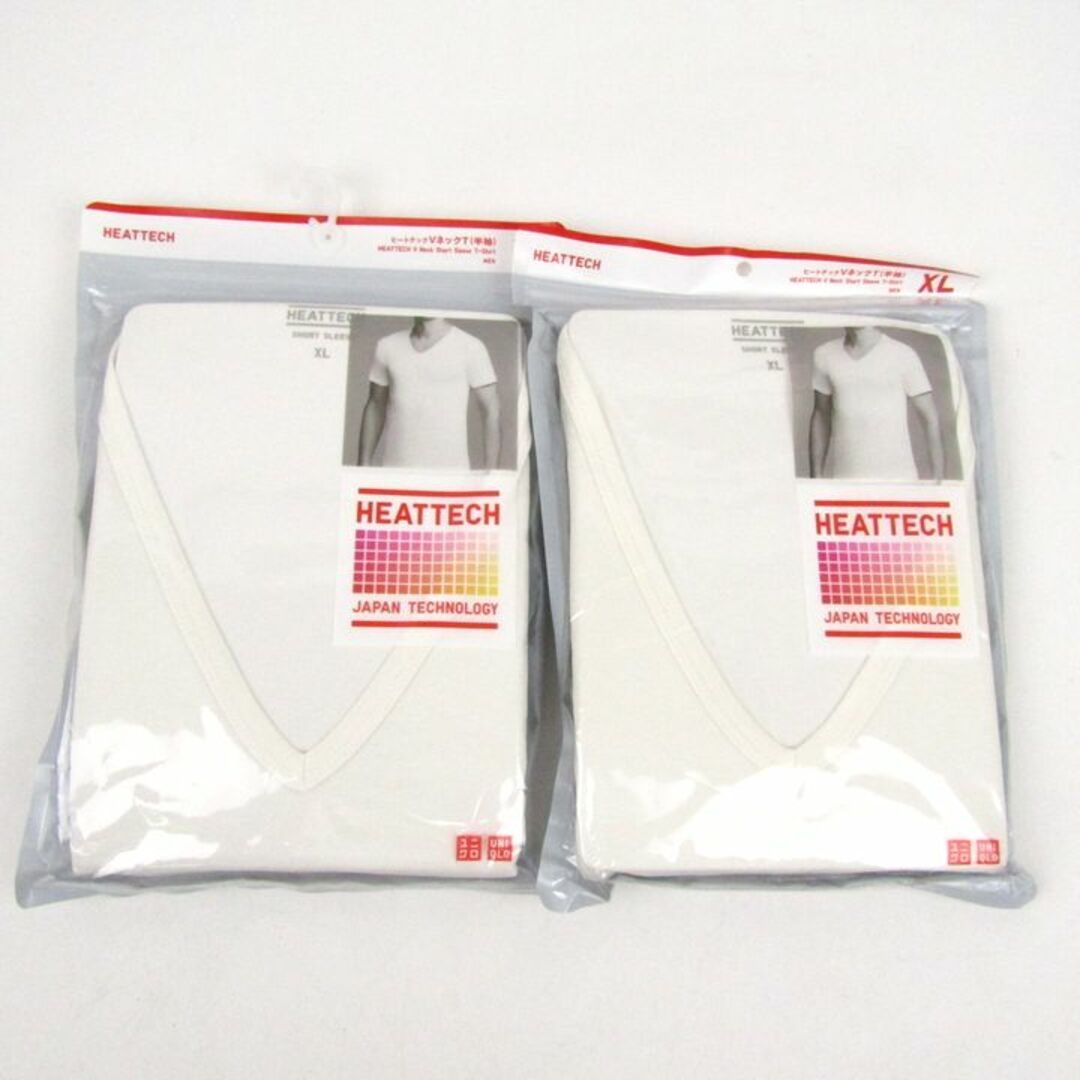 UNIQLO - ユニクロ ヒートテック 5点セット 未使用 半袖 九分袖 XL