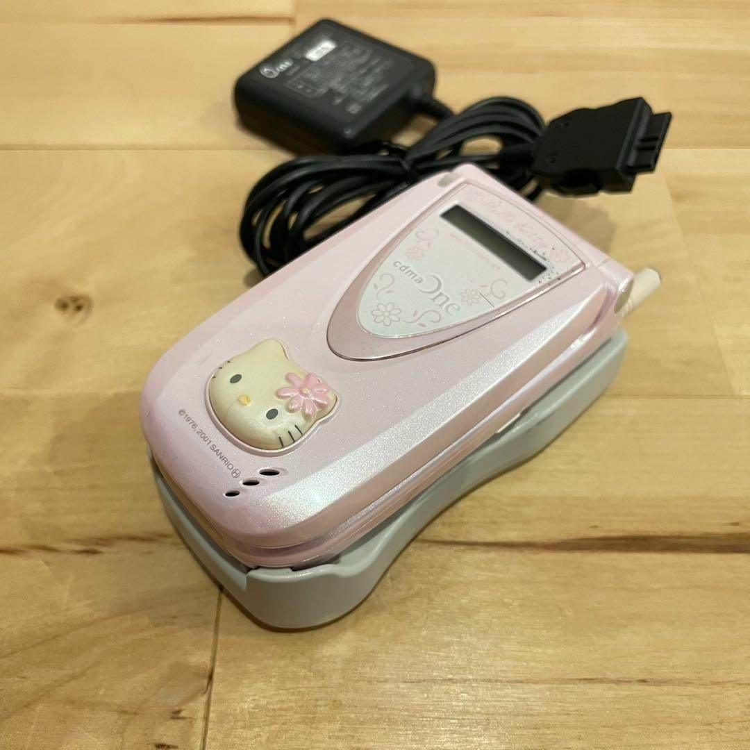超希少‼️ハローキティ ガラケー au SANYO Pocket One cdmaの通販 by
