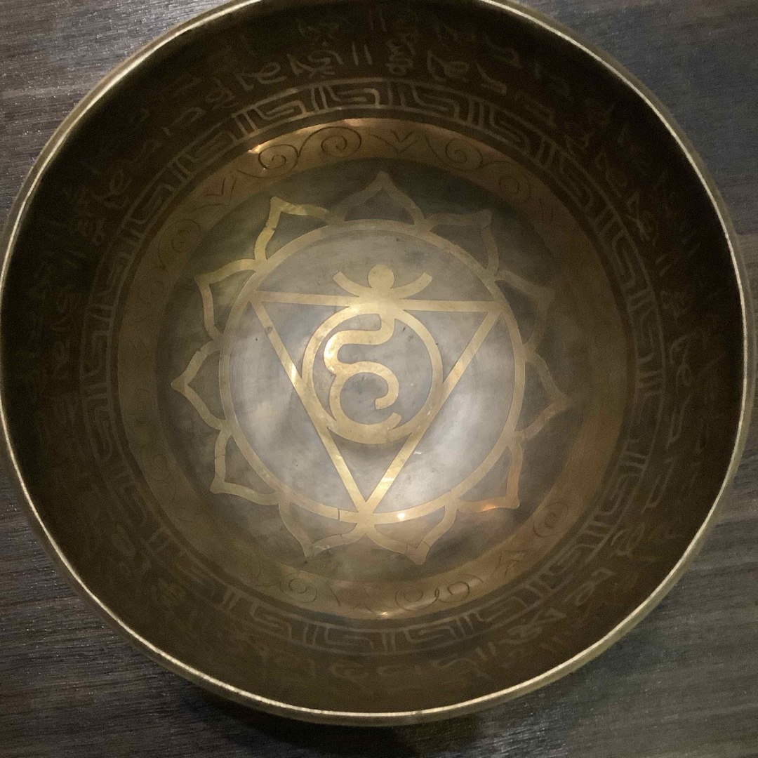 no11 チベット産 シンギングボウル 新品 チベタンボウル 22cmの通販 by