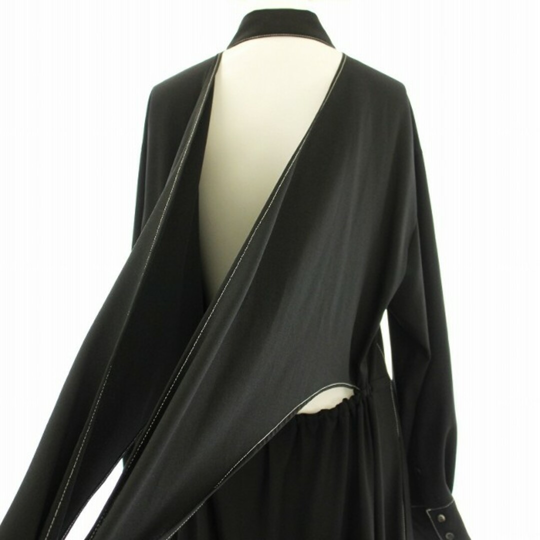 ADORE - 未使用 アドーア ADORE シャツワンピース ロング 花柄 刺繍 38