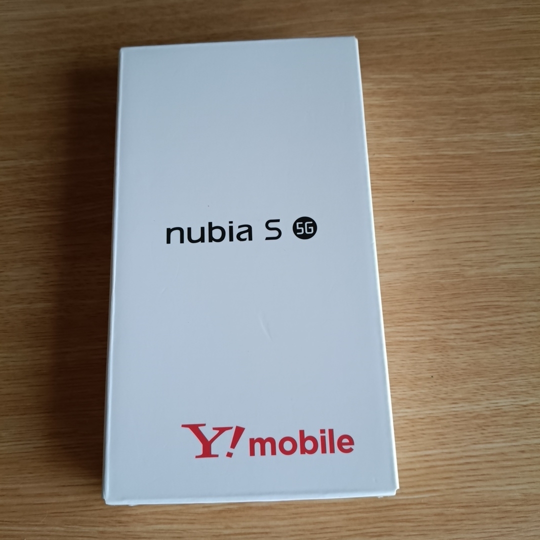 ZTE セール nubia S 5G ブラック nubia S 5G｜価格比較・最新情報