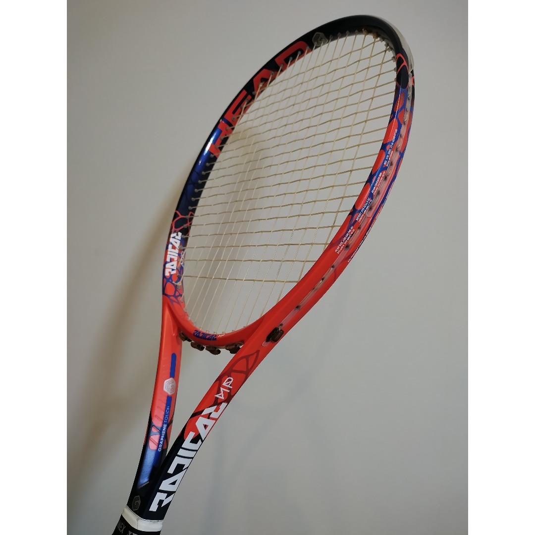 HEAD - 【美品】テニスラケット（HEAD）＋シューズ（ASICS）＋バッグ