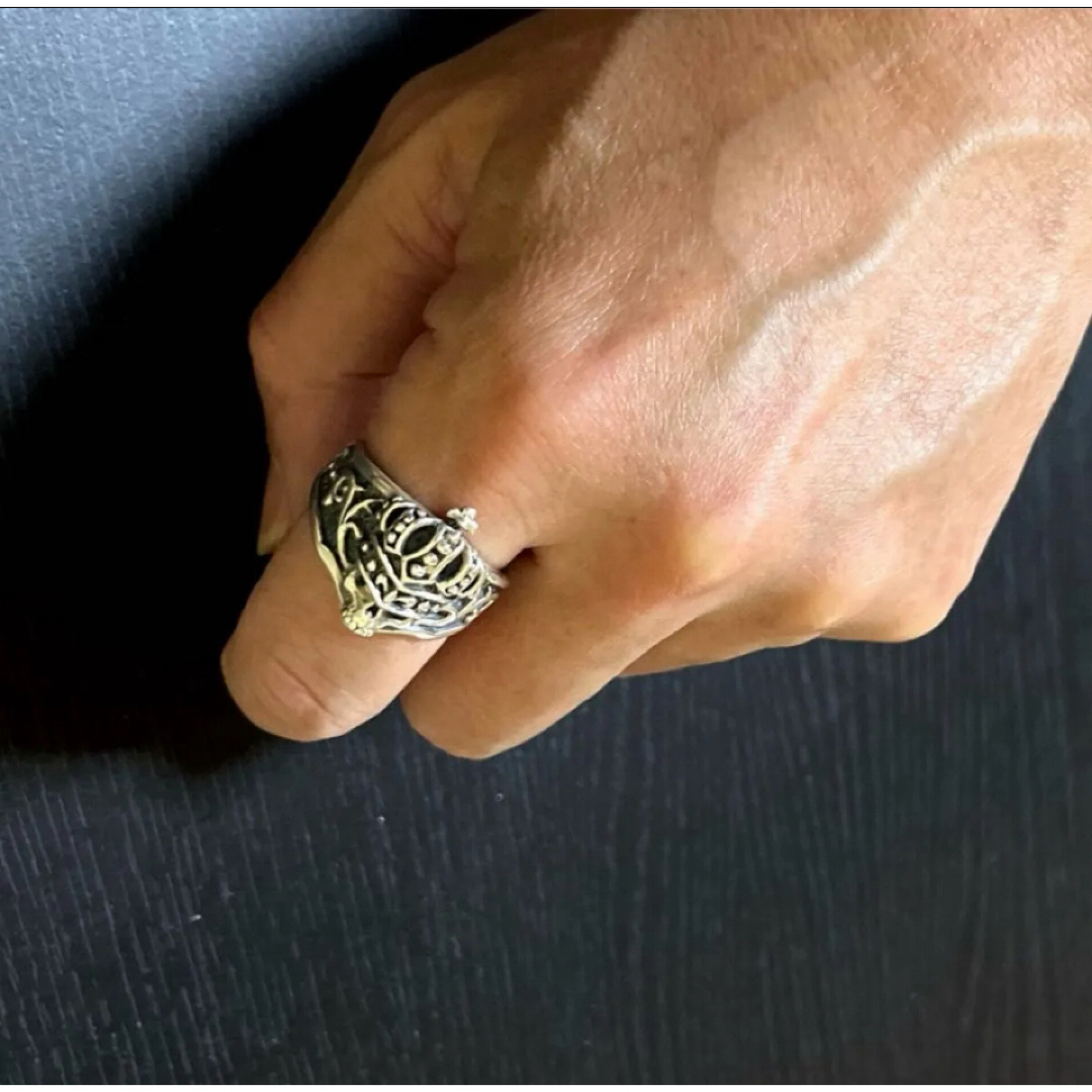 BIZARRE - Bizarre ビザール グラウンド スカル リング 約23〜23.5号の