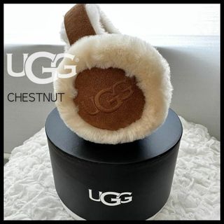 UGG - 【UGG正規品】 ロゴ刺繍イヤーマフ 耳あて チェストナットの通販