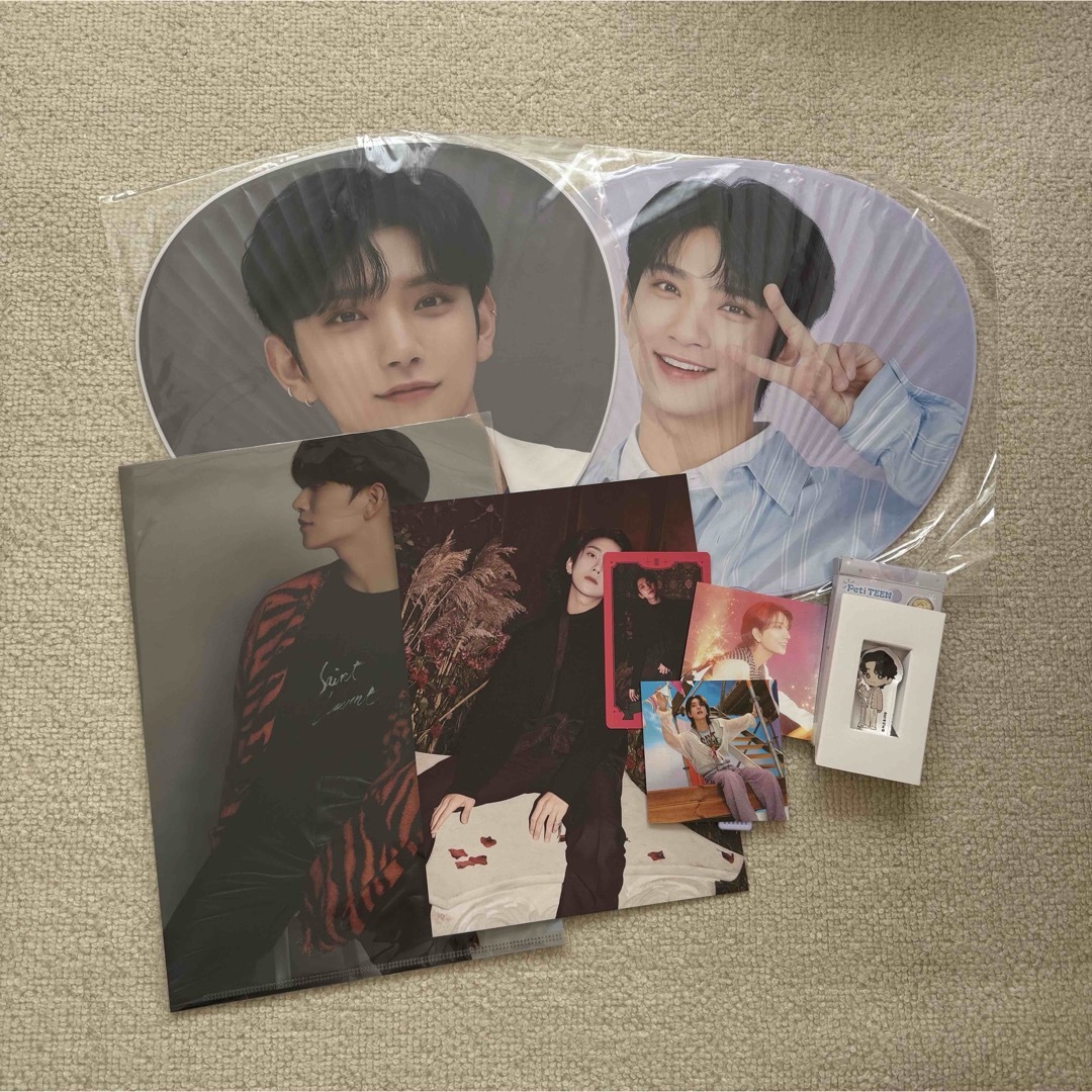 SEVENTEEN ドギョム グッズ うちわ クリアファイル まとめ売り