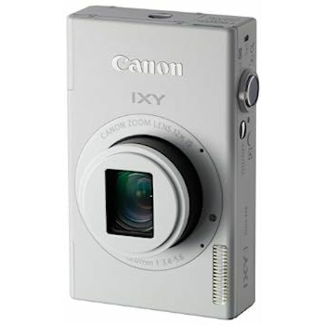 中古】Canon デジタルカメラ IXY 1 ホワイト 光学12倍ズーム Wi-Fi対応